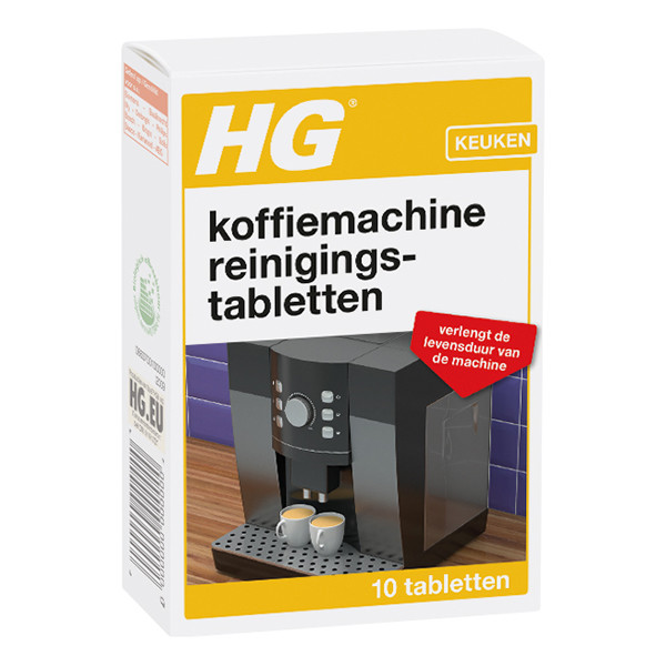 HG reinigingstabletten voor koffiemachines (10 stuks)  SHG00257 - 1