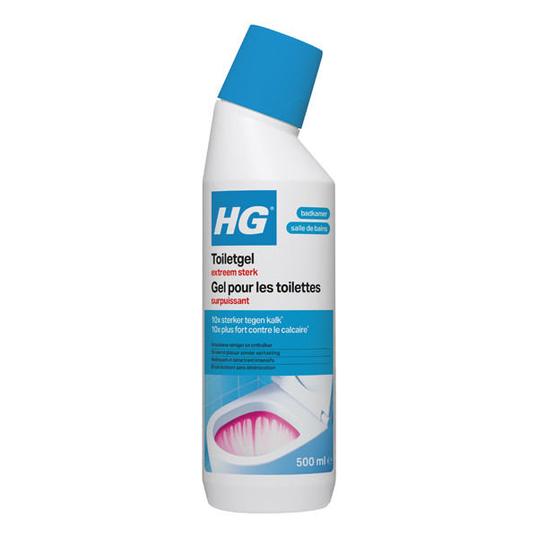 HG toiletreiniger gel extra sterk (500 ml) SHG00169 - 1