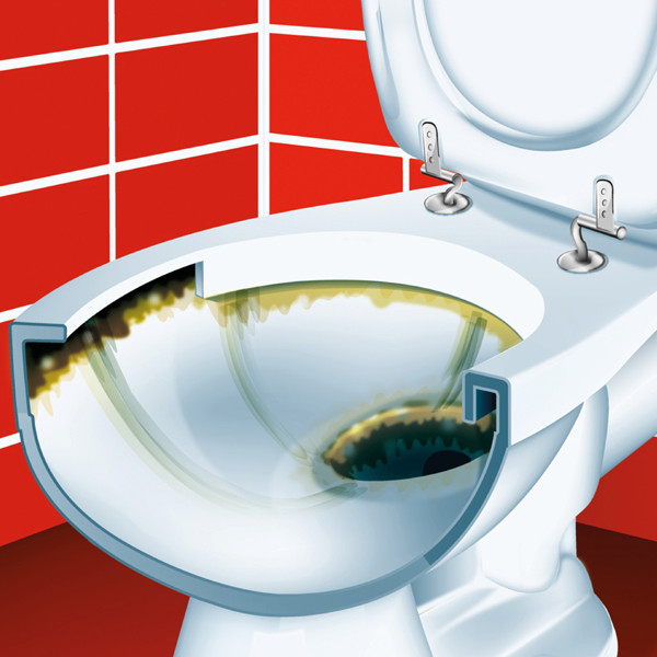 HG toiletreiniger gel extra sterk (500 ml) SHG00169 - 2