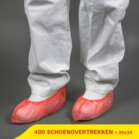 Aanbieding: CPE schoenovertrek handmade Xstrong gerecycled 8 g (15×41 cm, 20 zakken à 50 stuks) SHY00556 Aanbieding: CPE schoenovertrek handmade Xstrong gerecycled 8 g (15×41 cm, 20 zakken à 50 stuks) SHY00556
