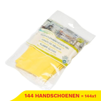 Aanbieding: Latex Huishoudhandschoenen Geel M (144 verpakkingen - 60 gram) SHY00313 Aanbieding: Latex Huishoudhandschoenen Geel M (144 verpakkingen - 60 gram) SHY00313