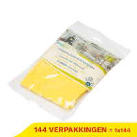 Aanbieding: Latex Huishoudhandschoenen Geel XL (144 verpakkingen - 60 gram) SHY00317