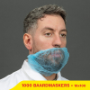 Aanbieding: Non-woven Baardmasker met Oorelastieken 45 cm (10 verpakkingen à 100 stuks)