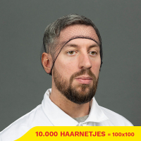 Aanbieding: Nylon Haarnetjes Op Ring (100 zakjes à 100 stuks – 55 cm) SHY00357