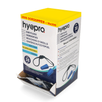HY@PRO Aanbieding: Oordopjes foam metaal-detecteerbaar met koord (10 verpakkingen à 200 paar – 38 dB)  SHY00502