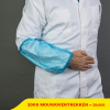 Aanbieding: PE mouwovertrek machinemade gerecycled 3 g (22×40 cm, 20 zakken à 100 stuks) SHY00526 - 1