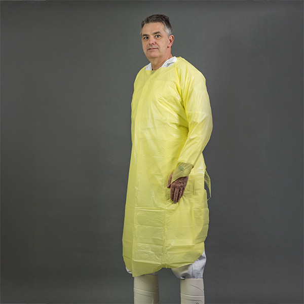 CPE-schort met mouw (10 stuks – 100 x 125 cm) SHY00649 - 1