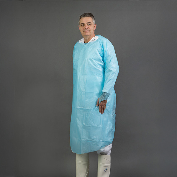 CPE-schort met mouw (1 stuks – 100 x 140 cm) SHY00647 - 1