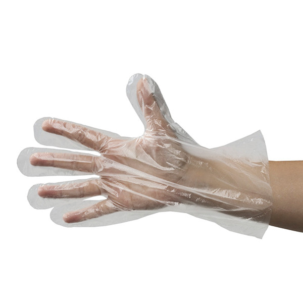 HY@PRO HDPE Handschoenen Transparant L Afscheurbaar (0,85 gram, 26 cm, 100 stuks)  SHY00278 - 1
