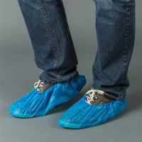 HDPE schoenovertrek machinemade 3,5 g (15×41 cm, 100 stuks) SHY00539