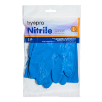HY@PRO Latex Huishoudhandschoenen Blauw L (65 gram)  SHY00288
