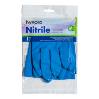 HY@PRO Latex Huishoudhandschoenen Blauw M (65 gram)  SHY00286