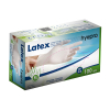 Latex handschoenen maat M Gepoederd (5 gram, 24 cm, 100 stuks)