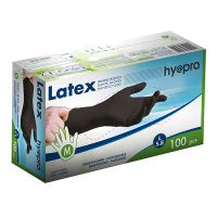 HY@PRO Latex handschoenen maat M Ongepoederd (5,8 gram, 24 cm, 100 stuks)  SHY00214