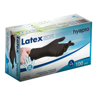 HY@PRO Latex handschoenen maat XL Ongepoederd (5,8 gram, 24 cm, 100 stuks)  SHY00218