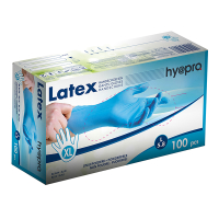HY@PRO Latex handschoenen maat XL Ongepoederd (5,8 gram, 24 cm, 100 stuks)  SHY00226
