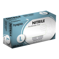HY@PRO Medical Accelerator Free Nitril handschoenen maat L Ongepoederd (3,5 gram, 24 cm, 200 stuks)  SHY00032