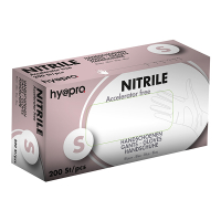HY@PRO Medical Accelerator Free Nitril handschoenen maat S Ongepoederd (3,5 gram, 24 cm, 200 stuks)  SHY00028