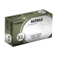 HY@PRO Medical Accelerator Free Nitril handschoenen maat XL Ongepoederd (3,5 gram, 24 cm, 100 stuks)  SHY00026