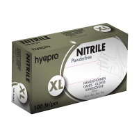 HY@PRO Medical Nitril handschoenen maat XL Ongepoederd (6,2 gram, 30 cm, 100 stuks)  SHY00016