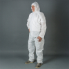 Microporeuze coverall met capuchon Type 5/6 maat M (1 stuk)