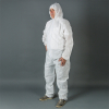 Microporeuze coverall met capuchon Type 5/6 maat XL (1 stuk)