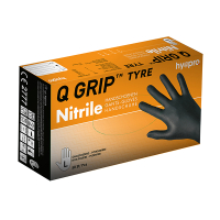 HY@PRO Nitril handschoenen maat L Ongepoederd Q Grip Tyre (24 cm, 50 stuks)  SHY00158