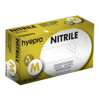 HY@PRO Nitril handschoenen maat M Ongepoederd (3,5 gram, 24 cm, 150 stuks)  SHY00004