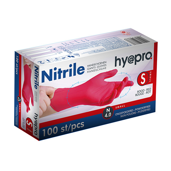 HY@PRO Nitril handschoenen maat S Ongepoederd (4 gram, 24 cm, 100 stuks)  SHY00112 - 1