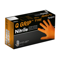 HY@PRO Nitril handschoenen maat S Ongepoederd Q Grip Tyre (24 cm, 50 stuks)  SHY00144