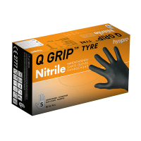 HY@PRO Nitril handschoenen maat S Ongepoederd Q Grip Tyre (24 cm, 50 stuks)  SHY00154