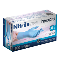 HY@PRO Nitril handschoenen maat XL Ongepoederd (3,2 gram, 100 stuks)  SHY00044