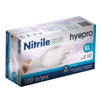 HY@PRO Nitril handschoenen maat XL Ongepoederd (3,5 gram, 24 cm, 100 stuks)  SHY00062