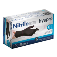 HY@PRO Nitril handschoenen maat XL Ongepoederd (3,5 gram, 24 cm, 100 stuks)  SHY00070