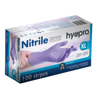HY@PRO Nitril handschoenen maat XL Ongepoederd (3,5 gram, 24 cm, 100 stuks)  SHY00100