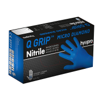 HY@PRO Nitril handschoenen maat XL Ongepoederd Q Grip Micro Diamond (29 cm, 50 stuks)  SHY00182