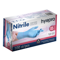 HY@PRO Nitril handschoenen maat XS Ongepoederd (3,2 gram, 100 stuks)  SHY00036