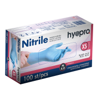 HY@PRO Nitril handschoenen maat XS Ongepoederd (4 gram, 24 cm, 100 stuks)  SHY00046