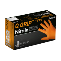 HY@PRO Nitril handschoenen maat XXL Ongepoederd Q Grip Tyre (24 cm, 50 stuks)  SHY00152