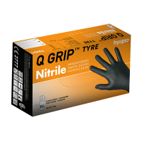 HY@PRO Nitril handschoenen maat XXL Ongepoederd Q Grip Tyre (24 cm, 50 stuks)  SHY00162