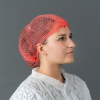 Non-Woven Haarnetjes Detecteerbaar Met Clip En 2 Elastieken (100 stuks -  53,5 cm) SHY00400 - 1
