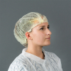Non-Woven Haarnetjes Met Clip En 2 Elastieken (100 stuks -  53,5 cm) SHY00386 - 1