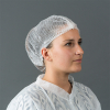 Non-Woven Haarnetjes Met Clip En 2 Elastieken  (100 stuks -  58,5 cm) SHY00368 - 1
