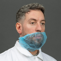 HY@PRO Non Woven baardmasker detecteerbaar clip (51 cm, 100 stuks)  SHY00486