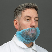 HY@PRO Non Woven baardmasker elastiek (45 cm, 100 stuks)  SHY00482