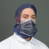 Non Woven beschermkap met mondmasker 2-laags (50 stuks) SHY00462 - 1