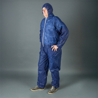 HY@PRO Non Woven coverall anti-statisch met capuchon en rits maat XXL (1 stuk)  SHY00785