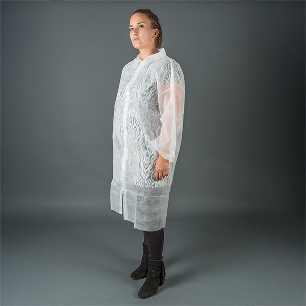 HY@PRO Non Woven jas met klittenbandsluiting maat L (1 stuk)  SHY00705 - 1