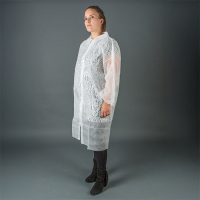 HY@PRO Non Woven jas met klittenbandsluiting maat L (1 stuk)  SHY00705