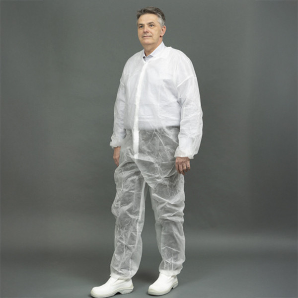 HY@PRO Non Woven overall zonder kap maat L (1 stuk)  SHY00751 - 1